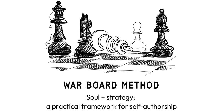 The War Board Method | Soul + strategy: a practical framework for self-authorship